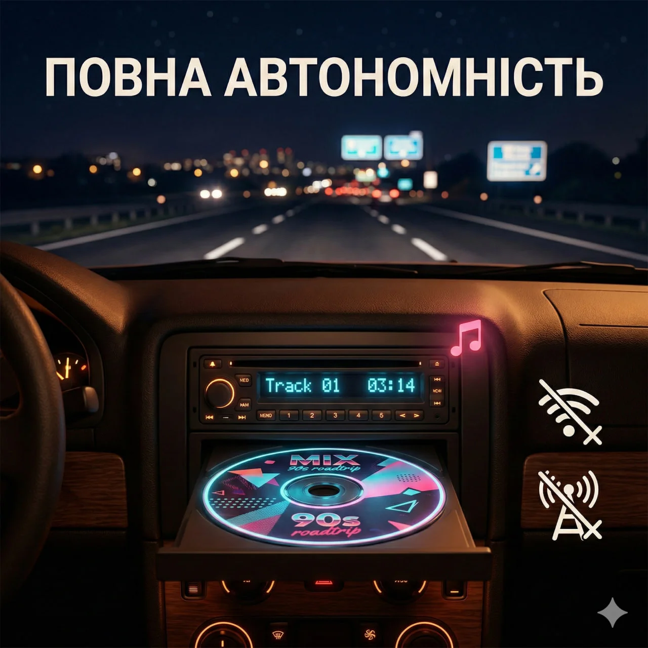 Музика без інтернету